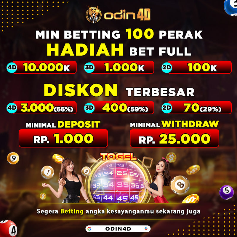 Odin4D | Situs Toto Togel Slot 4D di Indonesia 2024